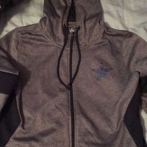 Dallas cowboys women’s hooded jacket. Never worn